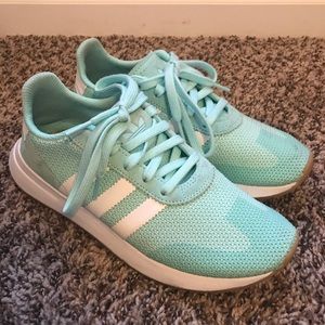 Mint Green Adidas Size 7